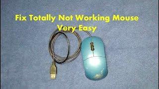 How to Fix Totally Not Working Mouse or sometimes Get ConnectedDisconnected Mouse