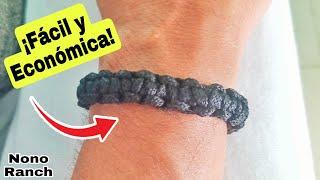 Como hacer una PULSERA Fácil y Económica 