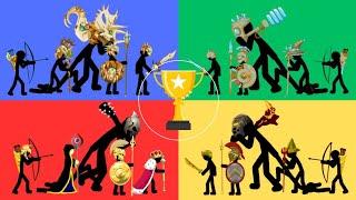 stickman zombie killing tournament - stickman tournament - stick war legacy