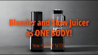 Hurom New Hurom M100. ¡Blander y el Juicero lento como un cuerpo