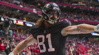 Former Falcons tight end Hayden Hurst diagnosed with post-traumatic amnesia after taking big hit