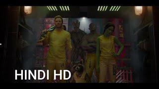 Guardian of the galaxy - Escape From The Kylin Jail Scene in hindi part 1