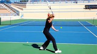 Steffi Graf Footwork - Ultimate WTA Tennis Training