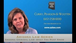 Arizona Criminal Law - Admin Per Se vs Implied Consent Suspension