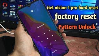 itel vision 1 pro l6502 hard reset  itel vision 1 pro pattern unlock