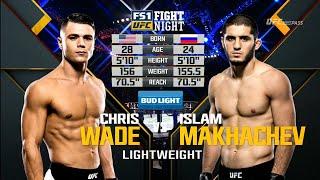 Islam Makhachev vs Chris Wade UFC Fight Night 94