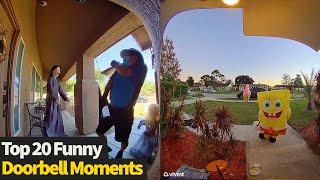 Top 20 Funniest Doorbell Camera Moments Try Not To Laugh