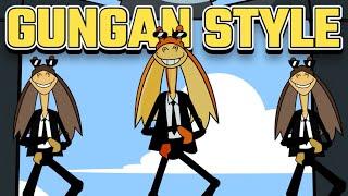 GUNGAN STYLE - A JAR JAR BINKS STAR WARS PARODY OF GANGNAM STYLE MUSIC VIDEO