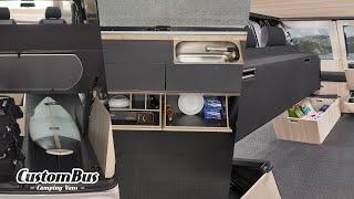 Roomtour Custom-Bus Purist VW T6.1 Camper Vans Wohnmobile Reisemobile