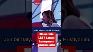 Giorgia Meloninin bu konuşması gündem oldu #meloni #giorgiameloni #shorts #keşfet