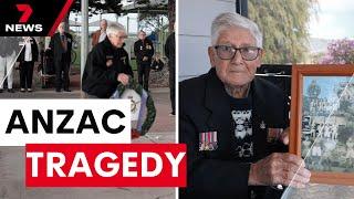WWII veteran dies on way to Anzac Day dawn service in Port Broughton  7 News Australia