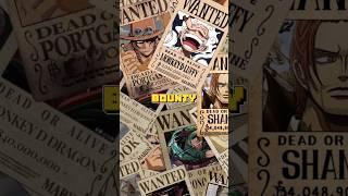 5 Pirates In One Piece With Undeservedly High Bounty #shorts #onepiece #bountyposters #law #anime