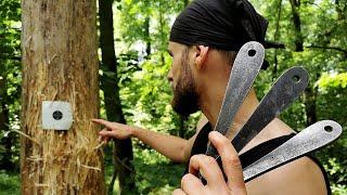 10 Knife Throwing Techniques With World ChampionAdam Celadin