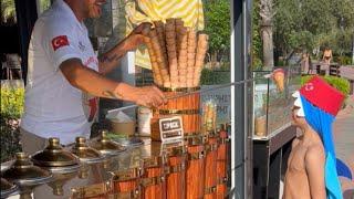 7 yo boys comical encounter with Turkish ice cream vendor is a vacation highlight  WooGlobe