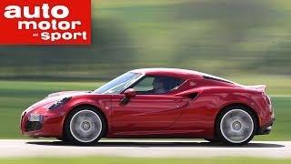 Fahrbericht Alfa Romeo 4C