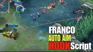 FRANCO AUTO AIM HOOK SCRIPT  FRANCO DAMAGE BUILD ONE SHOT ONE KILL 