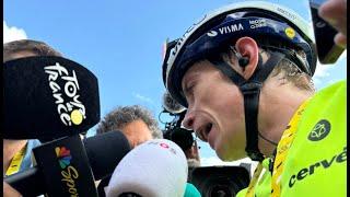 Tour de France 2024 - Jonas Vingegaard  “I would have hoped that Tadej Pogacar would let me win”
