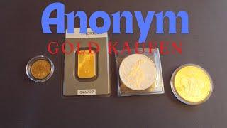 Gold anonym kaufen das Tafelgeschäft