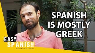 Greek Words in Spanish ft. Easy Greek  Super Easy Spanish 107