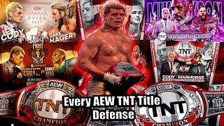 Cody  Every AEW TNT Title Defense