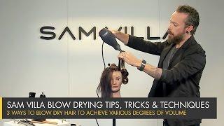 3 Ways To Blow Dry Hair To Achieve Various Degrees of Volume