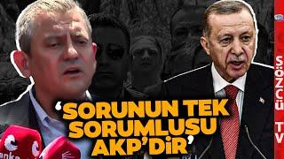 Erdoğan Kayseri Olayında Muhalefeti Suçladı Özgür Özelden Tarihi Yanıt SORUMLUSU SENSİN