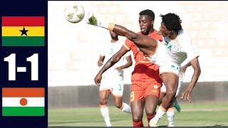 Ghana vs Niger 1-1 All Goals & Match Highlights  Morocco AFCON 2025 Thriller