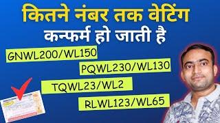 Railway me aise confirm hoti hai waiting ticket 2024   GnwlRlwlPqwlTqwl