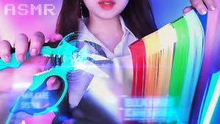 ASMR 미래의 헤어샵  Hair shop of the future ENG SUB Sci-fi asmr공상과학 asmr가위소리미용실haircut빗질두피