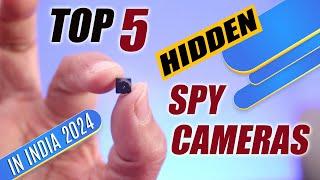 Worlds Smallest spy cameras  Top 5 Best Spy Hidden Cameras in India 2024  Spy Camera Under 2000