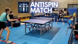 ANTISPIN  Young Players Nightmare  Dr. Neubauer A-B-S  Table Tennis Match