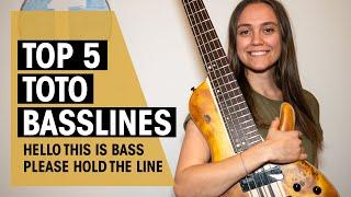 Top 5 Toto Basslines  Julia Hofer  Thomann