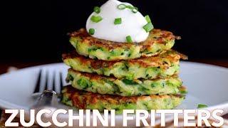 How To Make Easy Zucchini Fritters - Must Try Recipe