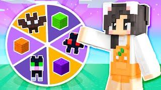 Wheel Spin Decides My Minecraft HALLOWEEN House