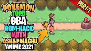 Top 5 Pokemon Gba Rom HackWith Ash & Pikachu Journey NiceStory  Anime Version 2023#pokemon#shorts