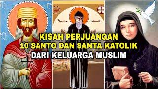 Kisah Perjuangan luar biasa 10 Santo & Santa Katolik yang berasal dari Keluarga Muslim. No 7 di NTT