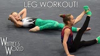 Leg Workout  Whitney Bjerken Gymnastics