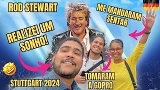 ROD STEWART  MEU FILHO ME FEZ SURPRESA  MUITAS RISADAS  ME MANDARAM SENTAR NO SHOW