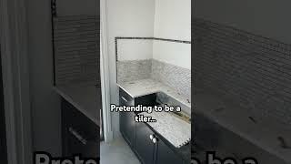 I hate tiling #construction #tiles #kitchendesign #tiling #building