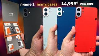 CMF Phone 1 Unboxing special Big Box - 1 Phone many faces cases