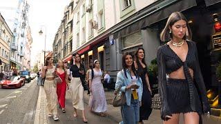 Lifestyle of Seductive beauties - Russian Girls Walking Street tour. 4K HDR.