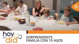 Hoy en día  La sorprendente familia formada por Javier Belén y sus 15 hijos