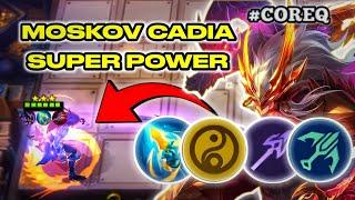 MOSKOV CADIA FULL POWER  KEKUATAN MOSKOV TANPA PRINCE  TERNYATA TETEP SAKIT BANGET  MAGIC CHESS