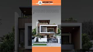 30x60 Feet House Elevation Design  3d #housedesign #trending #shorts #archbytes
