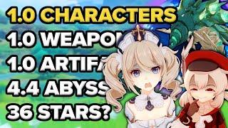 Can 1.0 Characters Beat Genshins Current Abyss 36 Stars?