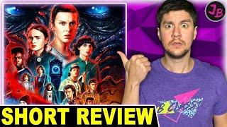 STRANGER THINGS 4 Volume 1 Reviewed In LESS Than 60 Seconds  The BEST Season Yet? #Shorts