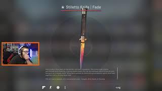 Crazy CSGO Horizon Unboxing STILETTO FADE Lowest Float