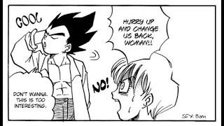 Body Switch  Vegeta x Bulma Mini Doujinshi