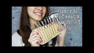 Makeup Collection - Mineral Botanica Brush Set Review  Savira Millenita