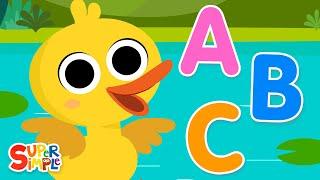 ABC Quack  Super Simple ABCs  Kids Alphabet Songs